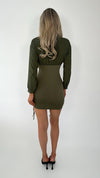 Sinead Bodycon Dress - Khaki