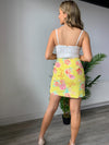 Luisa Yellow Floral Skirt