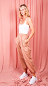 Dreamer Nude Oversized Fleece Joggers